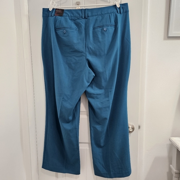 Lane Bryant-Teal-Lena-Classic Trouser-Plus Size 20 NWT - Picture 2 of 8